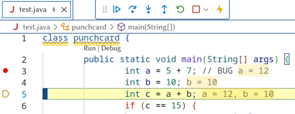 Step over